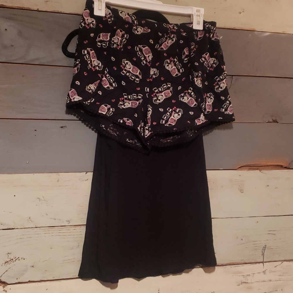 Isaac mizrahi pajama lounge set size Medium